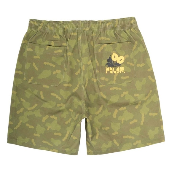 POLER STUFF Shorts Dusty Style Camo Green Mens Size Small Camp Vibes - Picture 10 of 15